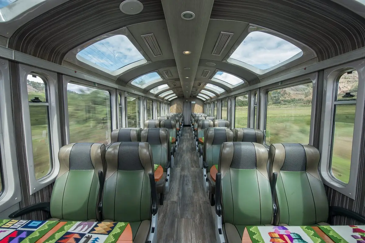 Vistadome Observatory Panoramic Wagon Interior